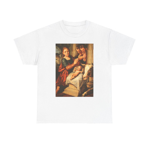 AERTSEN, Pieter - The Adoration of the Shepherds (Artwork) T-Shirt