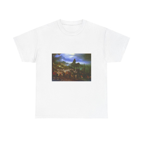 BRUEGHEL, Jan the Elder - Christ Preaching at the Seaport (Artwork) T-Shirt
