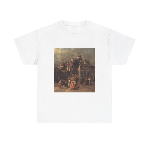 GUARDI, Francesco - Piazza di San Marco (detail) (Artwork) T-Shirt