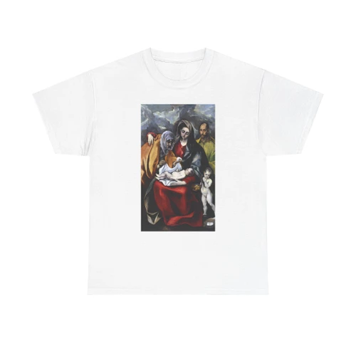 GRECO, El -1586-90- The Holy Family (Artwork) T-Shirt