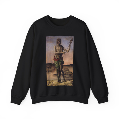 ROBERTI, Ercole de' - St John the Baptist (Artwork) Crewneck Sweatshirt