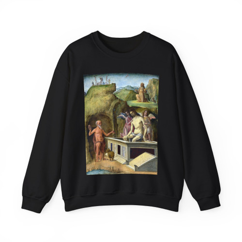 ROBERTI, Ercole de' - The Dead Christ (Artwork) Crewneck Sweatshirt