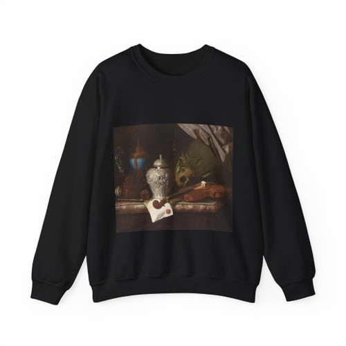 ROESTRAETEN, Pieter Gerritsz. van - Vanitas Still-Life (Artwork) Crewneck Sweatshirt