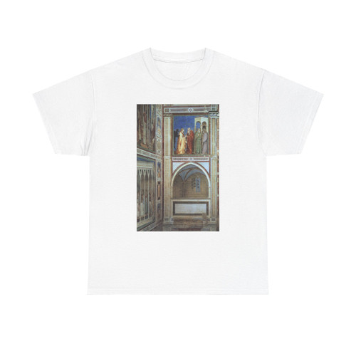 GIOTTO di Bondone - View of a chapel2 (Artwork) T-Shirt