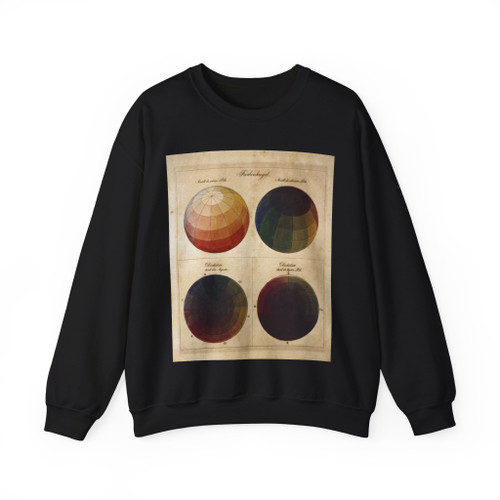 RUNGE, Philipp Otto - Colour Spheres (Artwork) Crewneck Sweatshirt