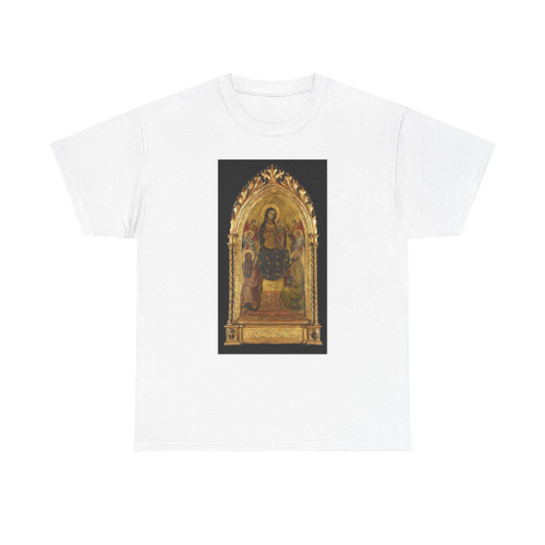 LIPPO d'Andrea - Madonna and Child Enthroned (Artwork) T-Shirt