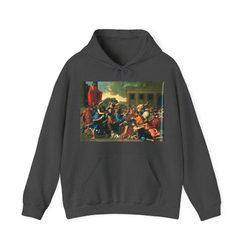 POUSSIN, Nicolas - The Rape of the Sabine Women (Artwork) Hoodie