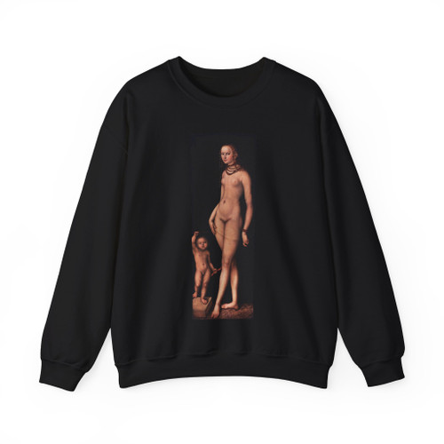 CRANACH, Lucas the Elder - Venus and Cupid4 (Artwork) Crewneck Sweatshirt