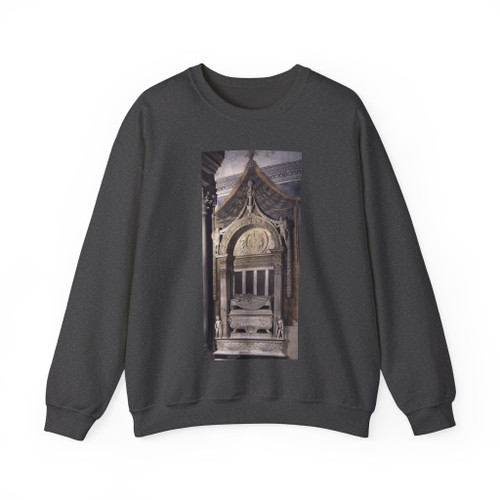 DESIDERIO da Settignano - Tomb of Carlo Marsuppini (Artwork) Crewneck Sweatshirt
