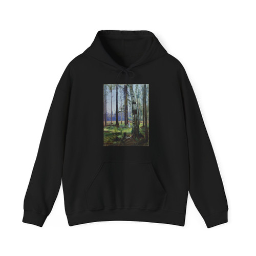 SHISKIN, Ivan Ivanovich - Edge of the Forest 1870 (Artwork) Hoodie