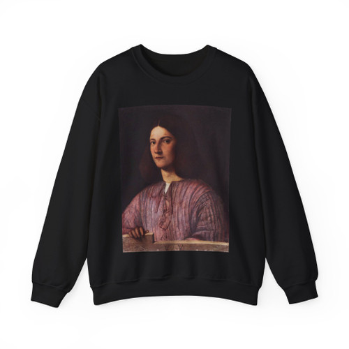 GIORGIONE -portrait- Portrait of a Young Man (Artwork) Crewneck Sweatshirt
