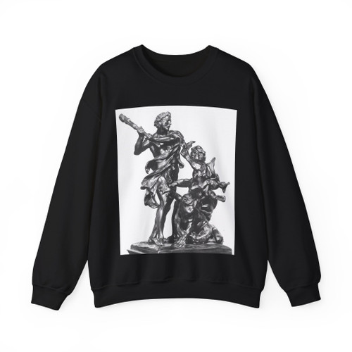 ALGARDI, Alessandro - 1- Heracles and the Hydra (Artwork) Crewneck Sweatshirt