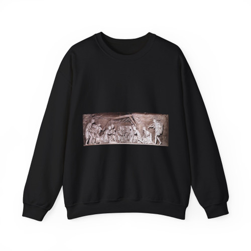 BEGARELLI, Antonio - The Adoration of the Shepherds (Artwork) Crewneck Sweatshirt