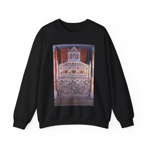 ARNOLFO di Cambio - Monument to L. Savelli (Artwork) Crewneck Sweatshirt