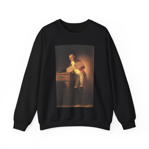 GOYA Y LUCIENTES, Francisco de - Bernardode Iriarte (Artwork) Crewneck Sweatshirt