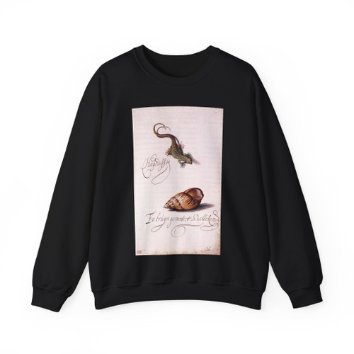 AST, Balthasar van der - Lizard and Shell (Artwork) Crewneck Sweatshirt