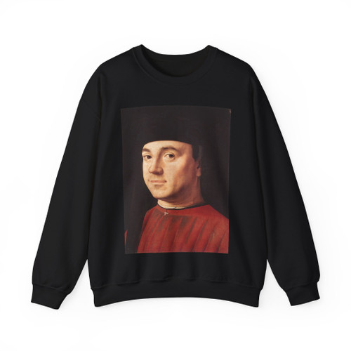 ANTONELLO da Messina - Portrait of a Man3 (Artwork) Crewneck Sweatshirt