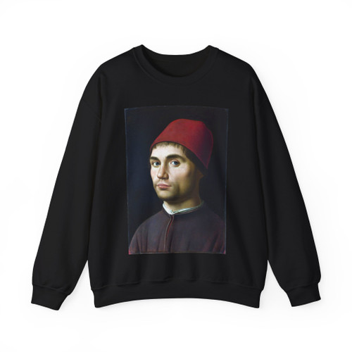 ANTONELLO da Messina - Portrait of a Man4 (Artwork) Crewneck Sweatshirt