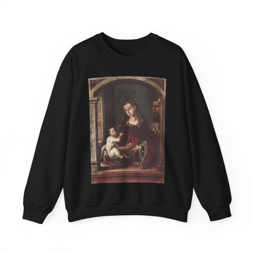 BERRUGUETE, Pedro - St Dominic and the Albigenses (Artwork) Crewneck Sweatshirt