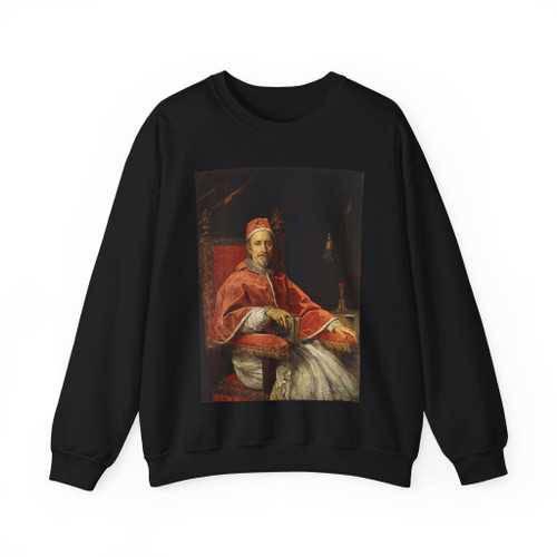 MARATTI, Carlo - Portrait of Pope Clement IX (Artwork) Crewneck Sweatshirt