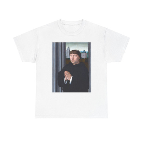 DAVID, Gerard - An Augustinian Friar Praying (Artwork) T-Shirt