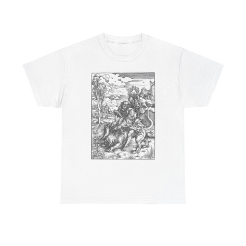 DURER, Albrecht - Samson Killing the Lion (Artwork) T-Shirt