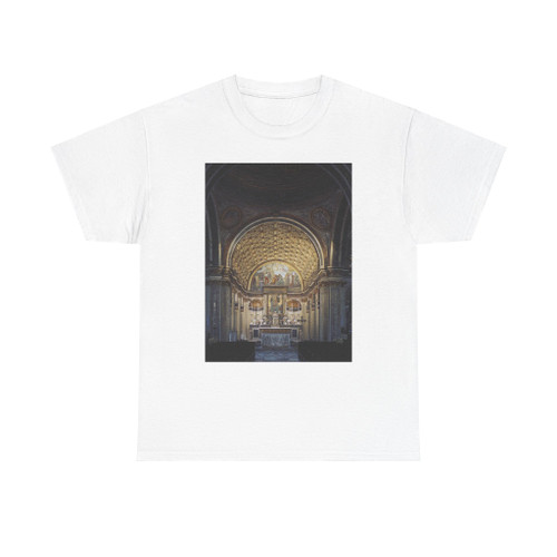 BRAMANTE, Donato - Interior view toward choir (Artwork) T-Shirt