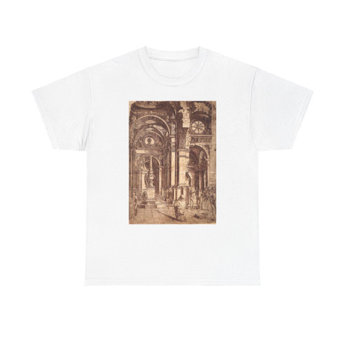 BRAMANTE, Donato - Interior of a Church (Artwork) T-Shirt