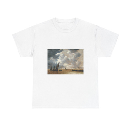 GOYEN, Jan van - An Estuary Scene (Artwork) T-Shirt