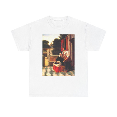 HOOCH, Pieter de - Woman and Maid (Artwork) T-Shirt