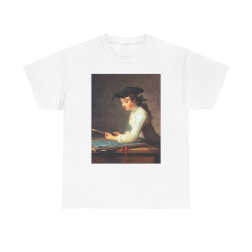 CHARDIN, Jean-Baptiste-Simeon - The Draughtsman (Artwork) T-Shirt