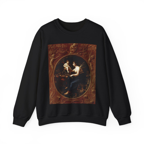 RUNGE, Philipp Otto - The Lesson of the Nightingale (Artwork) Crewneck Sweatshirt