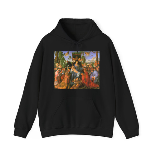 DURER, Albrecht - Altarpiece of the Rose Garlands (Artwork) Hoodie