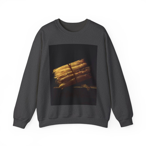 COORTE, Adriaen - Still-Life with Asparagus (Artwork) Crewneck Sweatshirt
