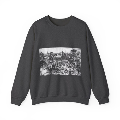 DOETECUM, Joannes - Kermis of St George (Artwork) Crewneck Sweatshirt