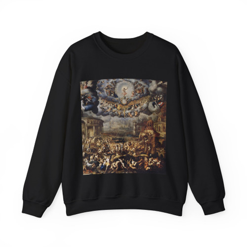 COUSIN, Jean the Younger - Last Judgment (Artwork) Crewneck Sweatshirt