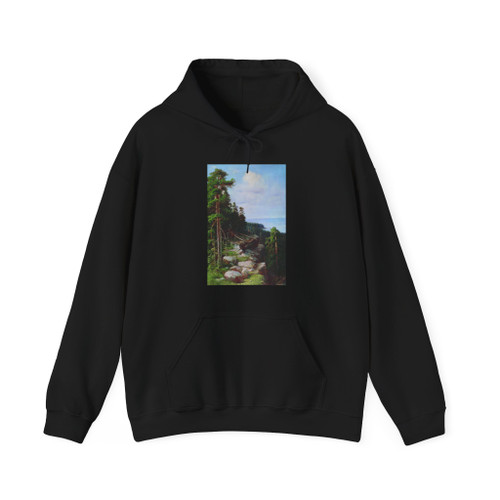 SHISKIN, Ivan Ivanovich - Above the quay 1887 (Artwork) Hoodie