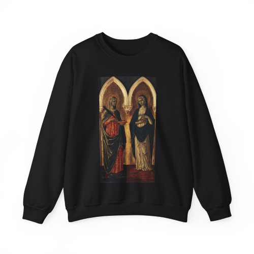 COZZARELLI, Guidoccio - Sts Agatha and Lucy (Artwork) Crewneck Sweatshirt