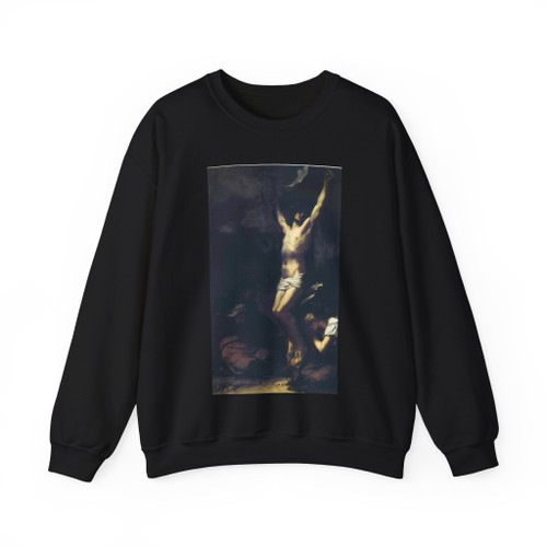 PRUD'HON, Pierre-Paul - Crucifixion (Artwork) Crewneck Sweatshirt