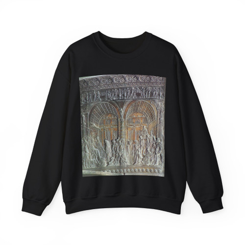 DONATELLO - Christ before Pilate and Caiaphas (Artwork) Crewneck Sweatshirt