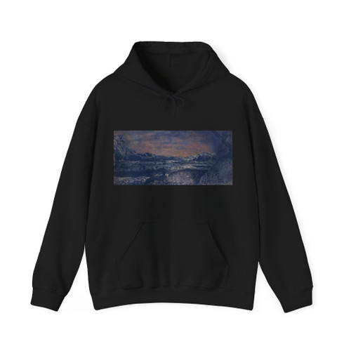 SEGHERS, Hercules - Mountain Valley with Fenced Fields (Artwork) Hoodie