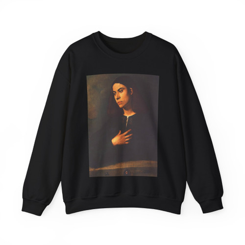 GIORGIONE -portrait- Portrait of a Youth (Artwork) Crewneck Sweatshirt