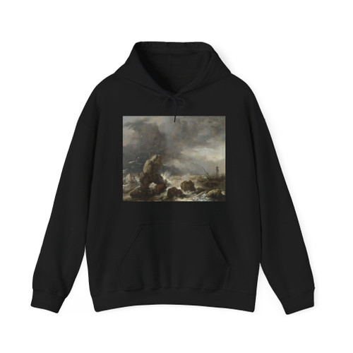 WOUWERMAN, Philips - Ships Foundering in Stormy Seas (Artwork) Hoodie