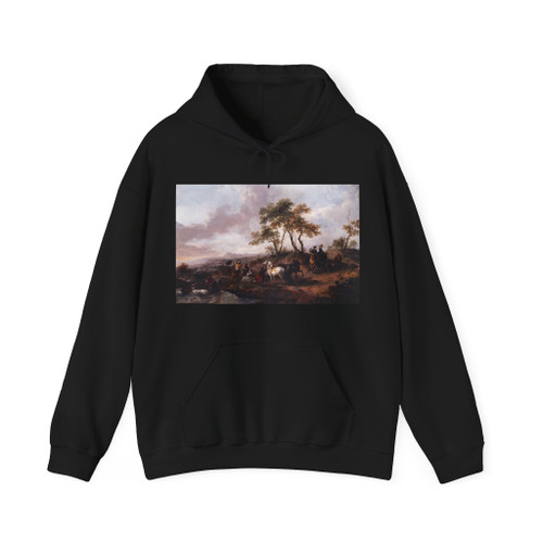 WOUWERMAN, Philips - Halt of a Hunting Party (Artwork) Hoodie