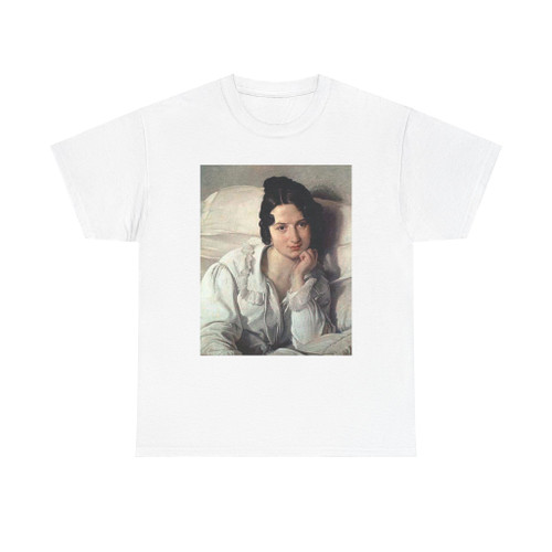 HAYEZ, Francesco - Portrait of Carolina Zucchi (Artwork) T-Shirt