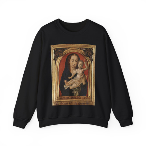 GOES, Hugo van der - Mary Triptych (Artwork) Crewneck Sweatshirt