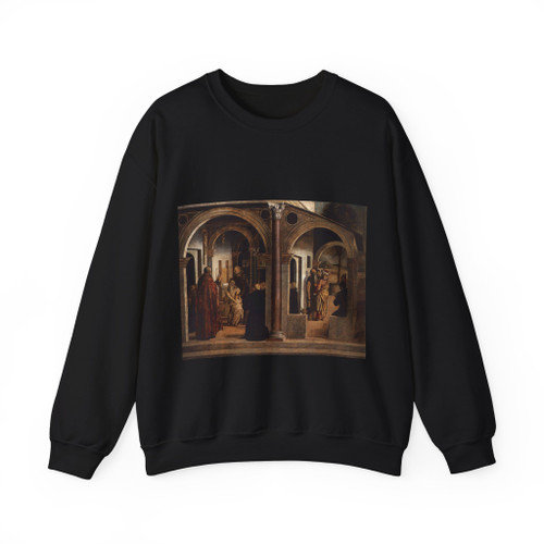 BASTIANI, Lazzaro - Communion of St Jerome (Artwork) Crewneck Sweatshirt