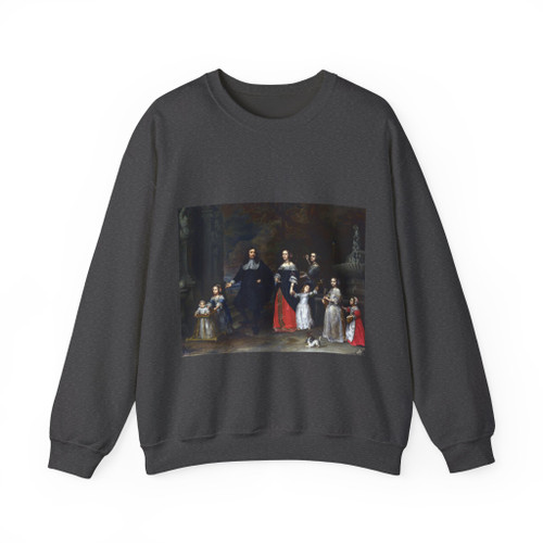 COQUES, Gonzales - A Family Group (Artwork) Crewneck Sweatshirt