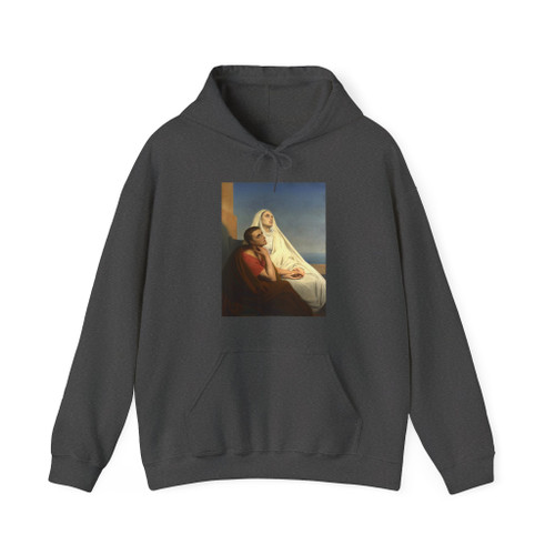 SCHEFFER, Ary - Saints Augustine and Monica (Artwork) Hoodie