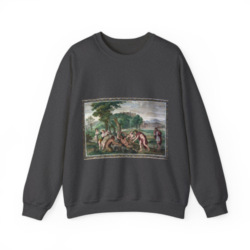 DOMENICHINO - The Flaying of Marsyas (Artwork) Crewneck Sweatshirt
